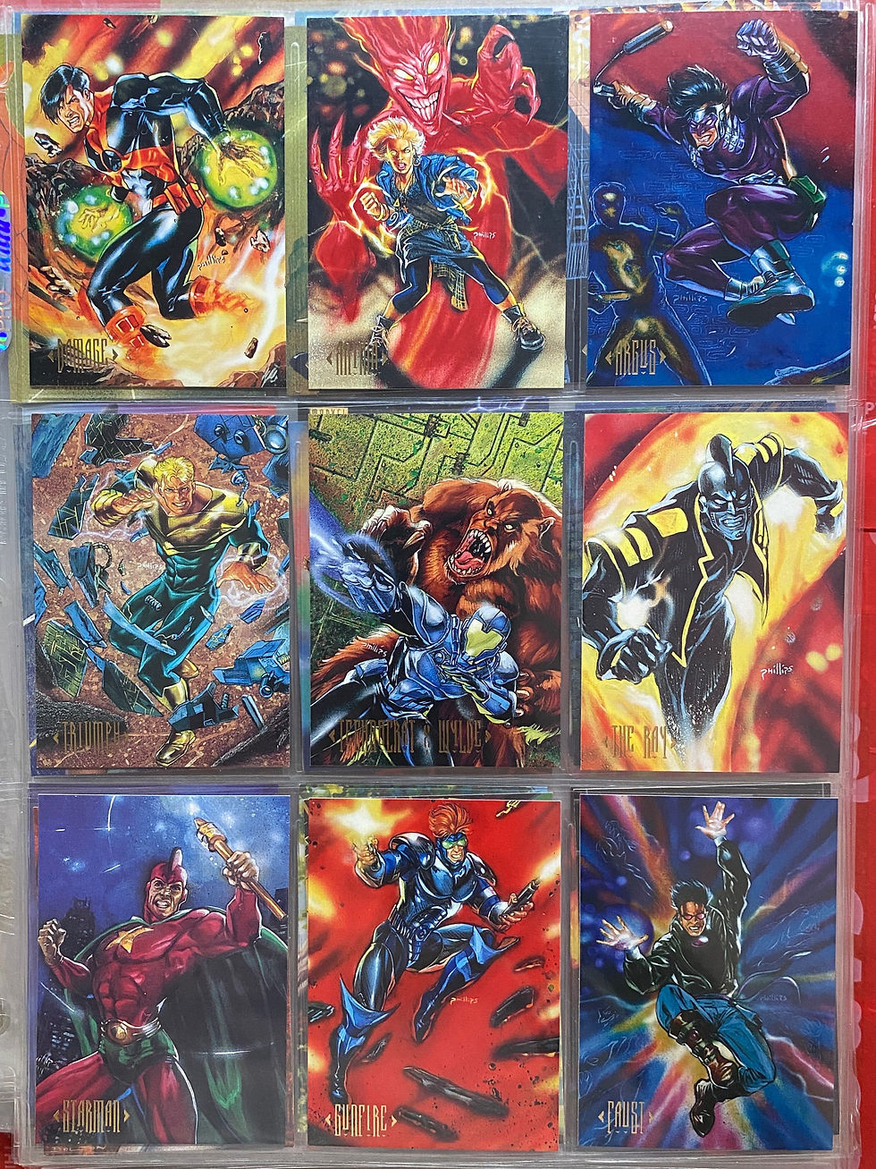 Thumbnail: 1994 Skybox DC Master Series Card Set