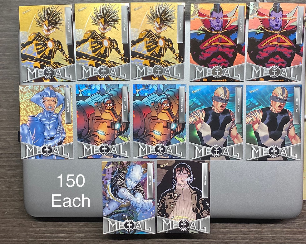 Thumbnail: 2021 Metal X-Men Single Cards