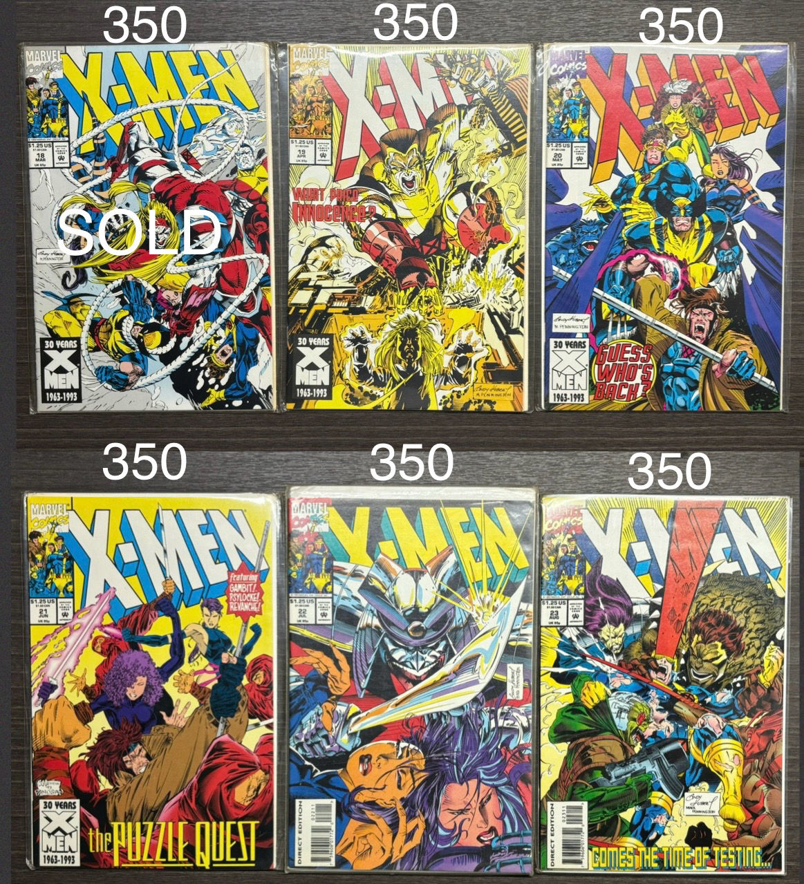 X-Men Comic Singles Part 7