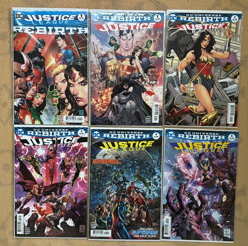 Thumbnail: DC Rebirth: Justice League Comics Mega Set