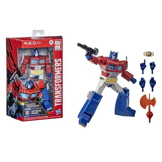 Thumbnail: Transformers RED Optimus Prime
