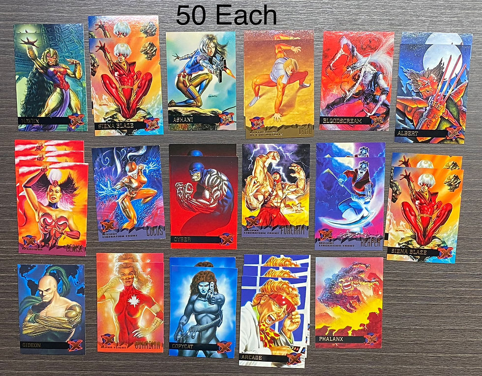 Thumbnail: 1994 & 1995 Fleer Ultra X-Men Singles