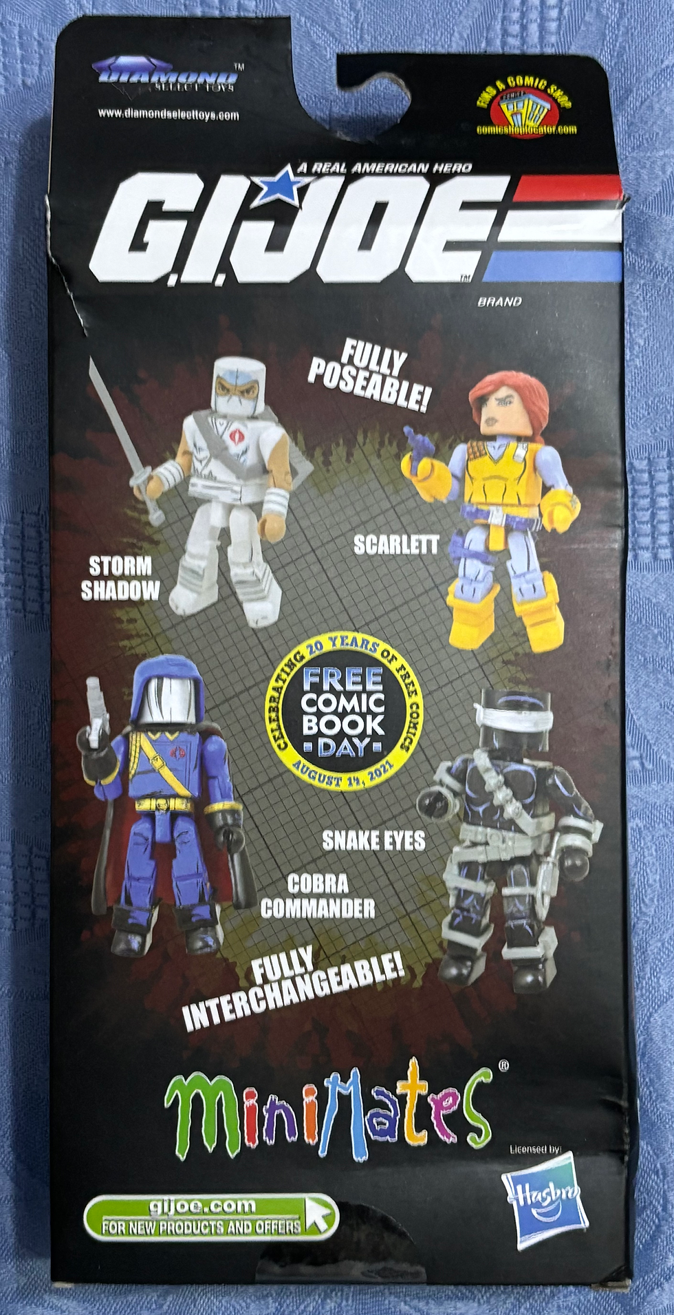 Thumbnail: G.I. Joe A Real American Hero Minimates FCBD 2021 Box Set