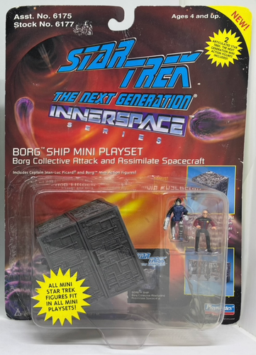 Star Trek The Next Generation: Innerspace Borg Ship Mini Playset | Toy ...