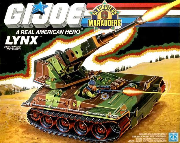 Thumbnail: GI Joe Vintage Lynx with Marauders Low Light
