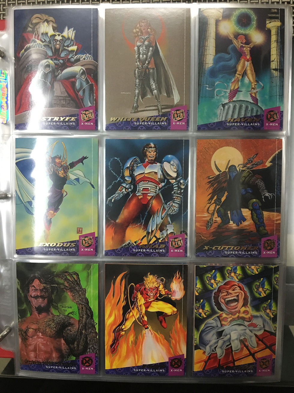 Thumbnail: Marvel 1994 Fleer Ultra X Men Card Set 
