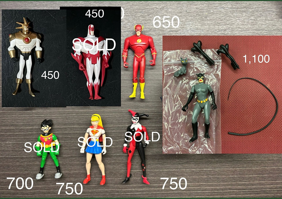 Thumbnail: Justice League Unlimited Figures Batch One