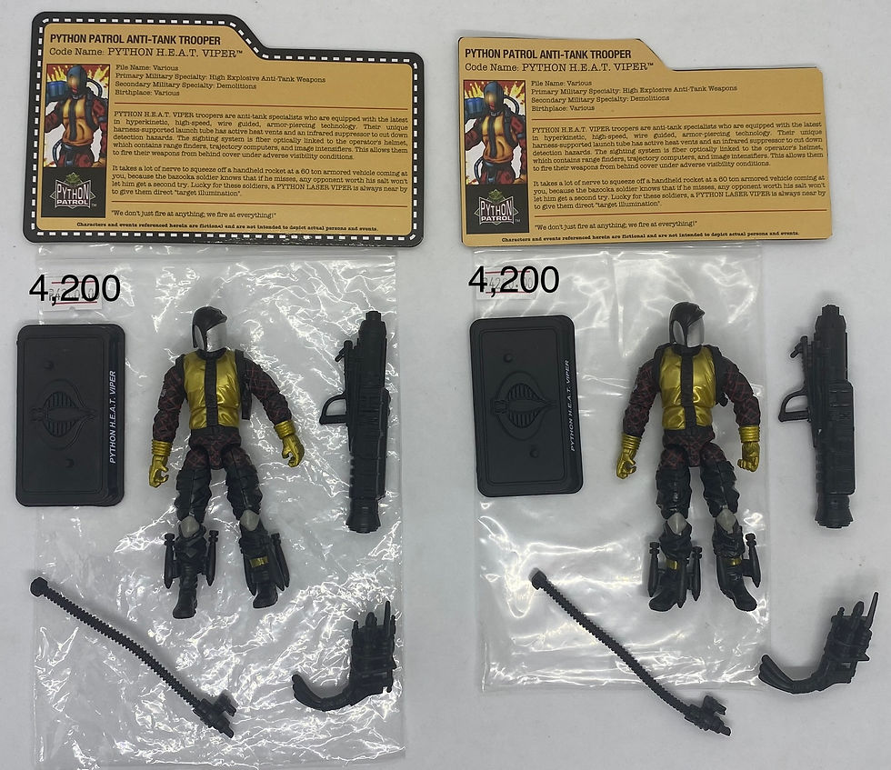 Thumbnail: GI Joe Python Patrol Listings