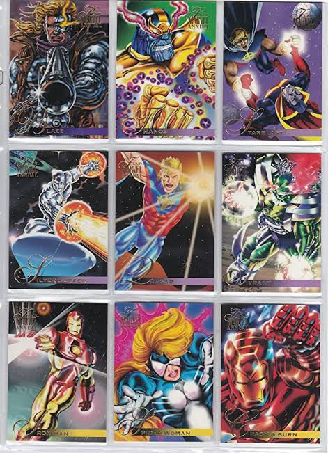 Thumbnail: 1995 Flair Annual Marvel Card Set