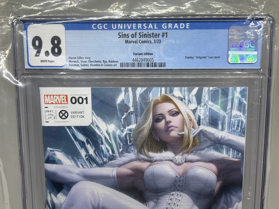 Thumbnail: Sins of Sinister # 1 Artgem Variant CGC 9.8