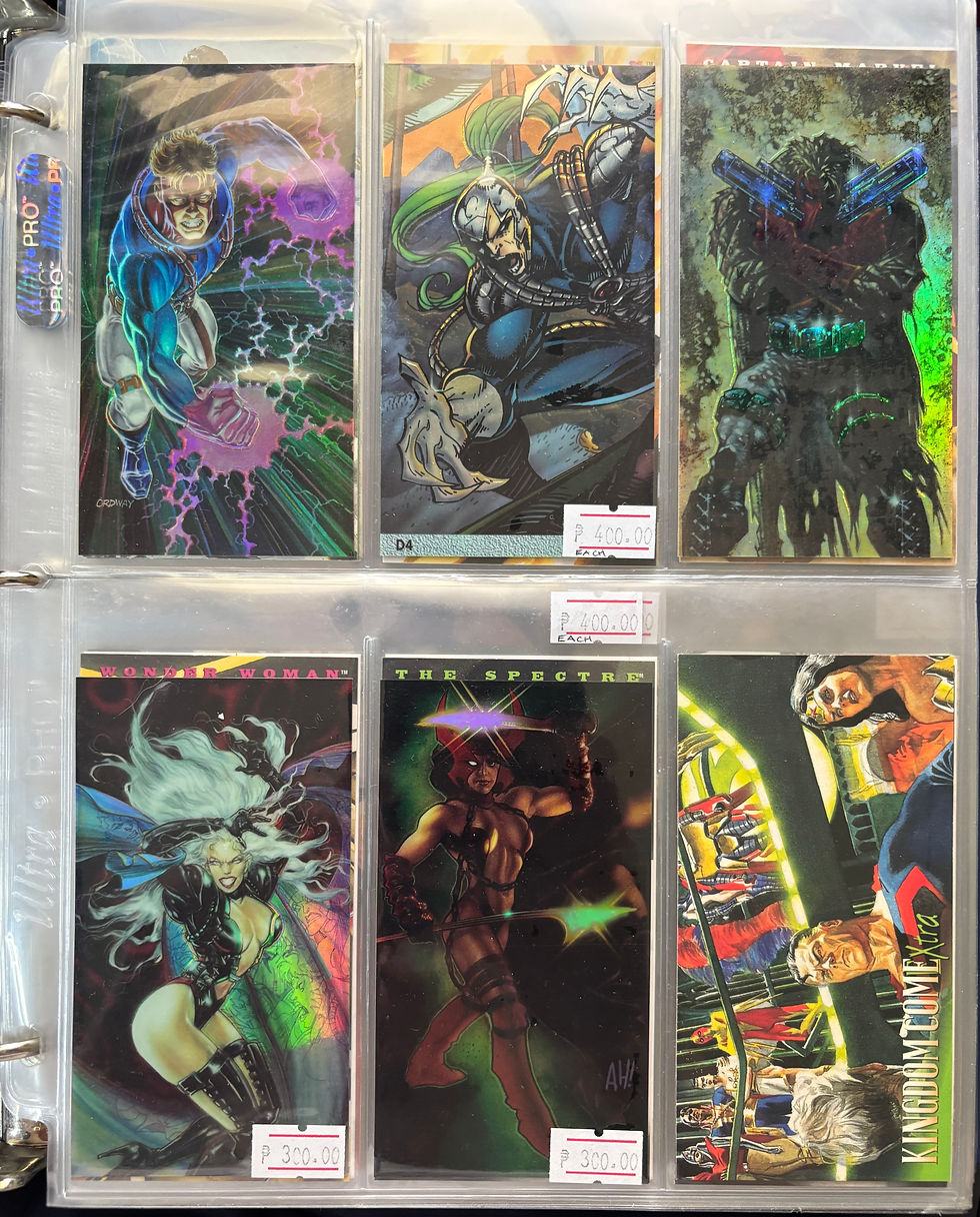 Thumbnail: Marvel/DC Card Inserts Batch 3
