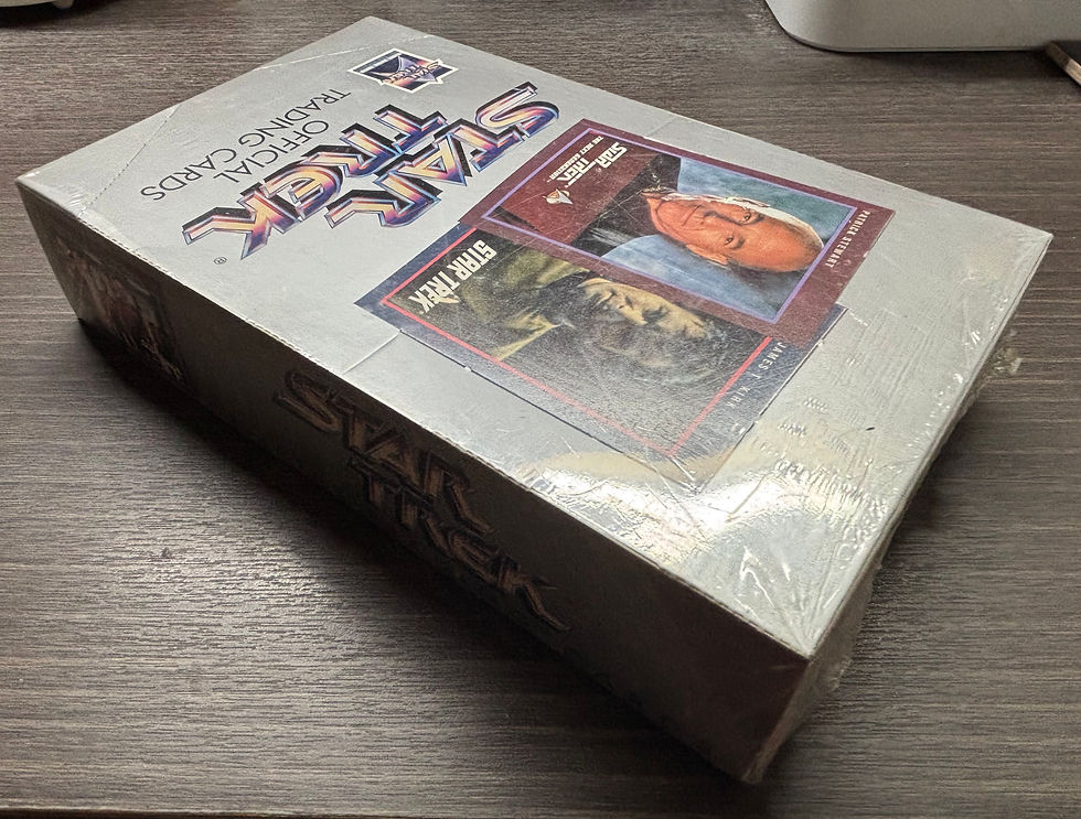 Thumbnail: 1991 Star Trek 25th Anniversary Trading Cards Sealed Box