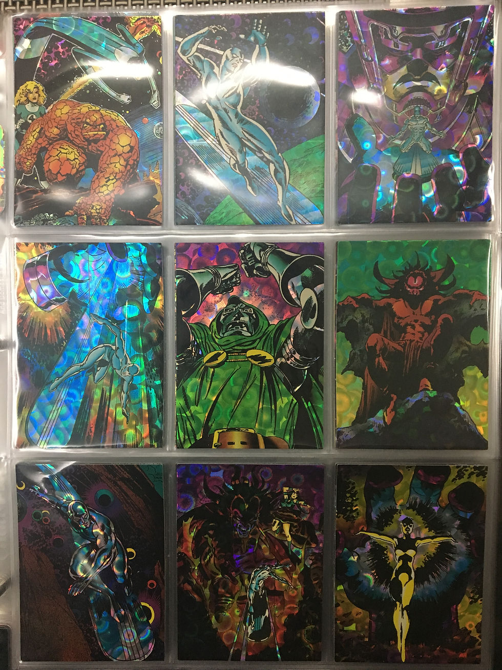Thumbnail: PRE-ORDER: Silver Surfer Trading Card Set
