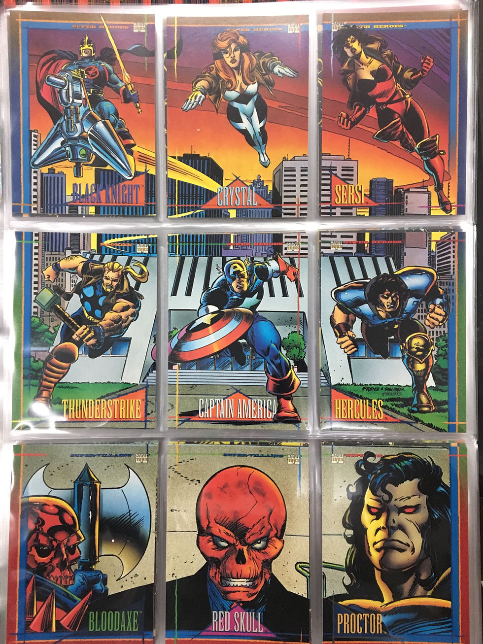 Thumbnail: Marvel Universe Series 4 Card Set