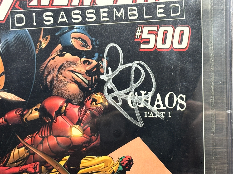 Thumbnail: Avengers # 500 PGX 9.6 Signed by Brian Michael Bendis