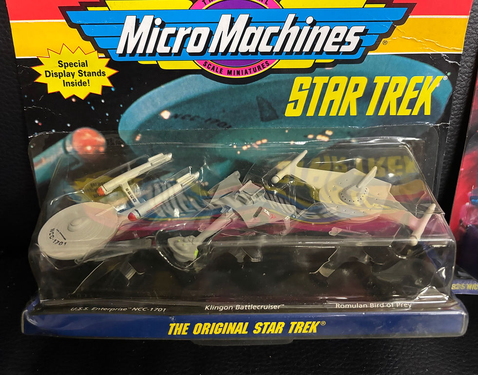 Thumbnail: Star Trek Micro Machines 3-Packs