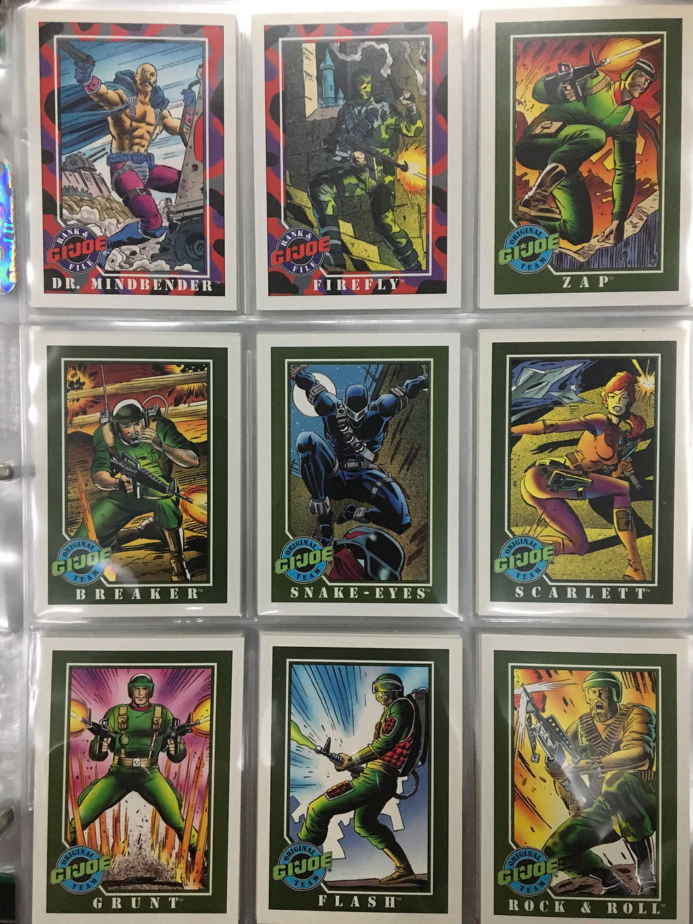 Thumbnail: GI Joe 1992 Impel Trading Card Set