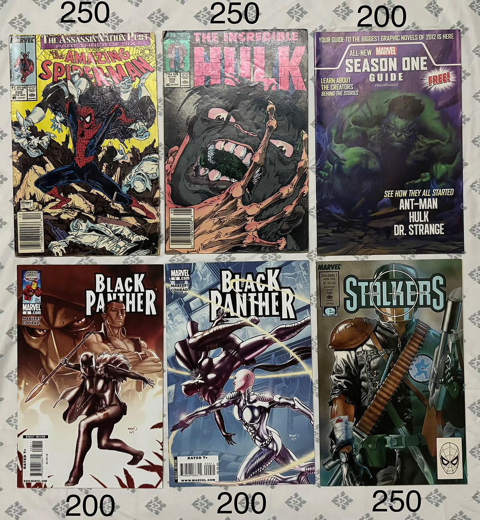 Thumbnail: X-Men Comic Singles Part 5