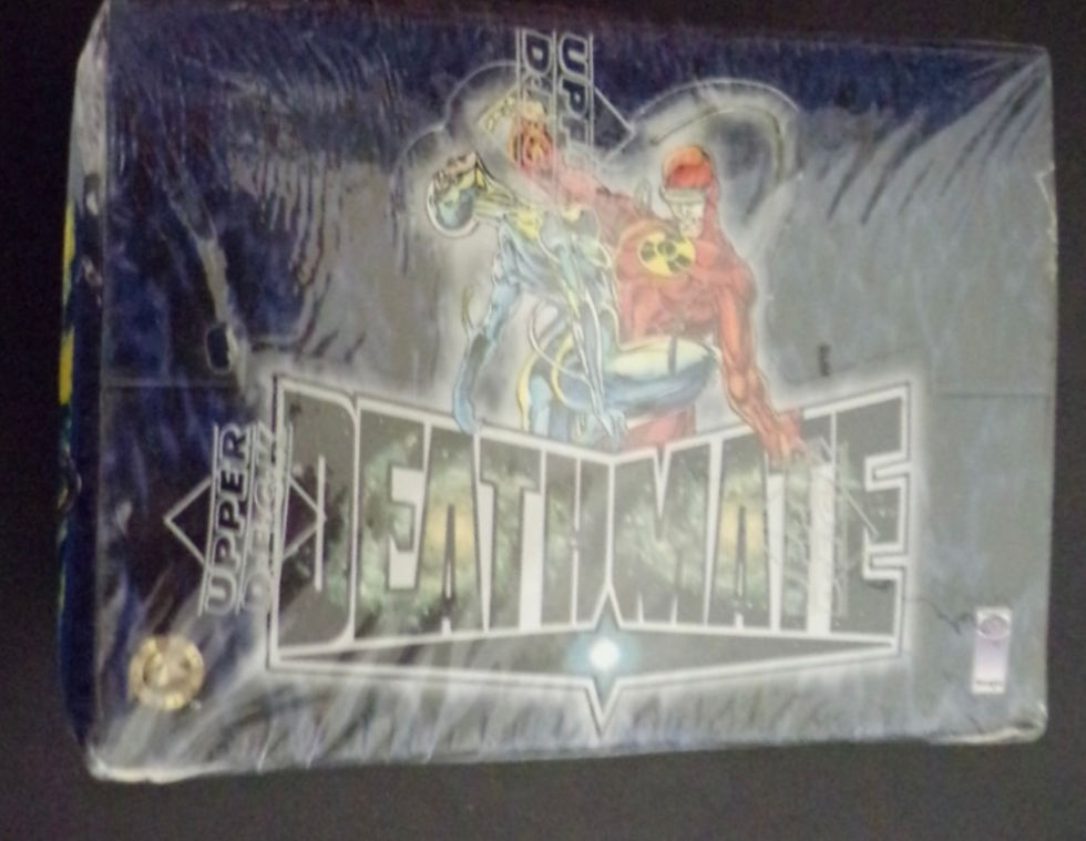 Thumbnail: PRE-ORDER: 1993 Upper Deck Valiant Deathmate Trading Cards Sealed Box