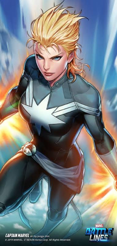 Thumbnail: Marvel Gallery SHIELD Captain Marvel SDCC Statue