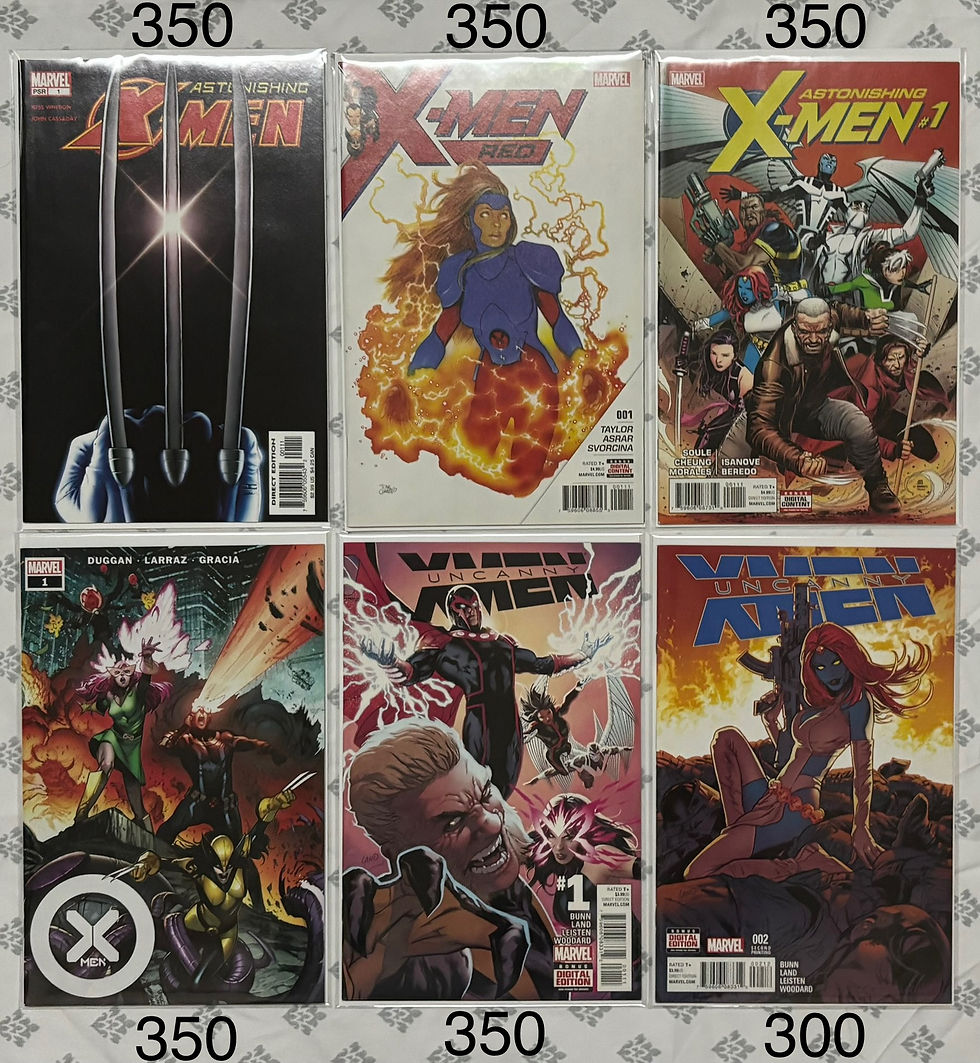 Thumbnail: X-Men Comic Singles Part 5