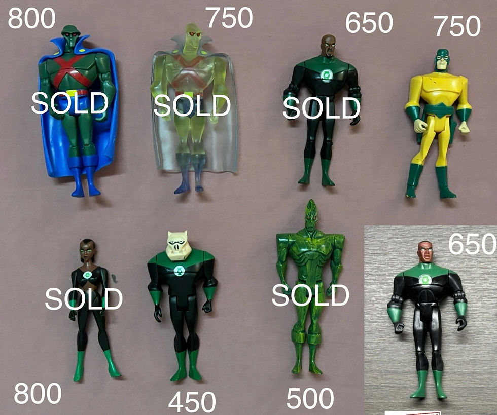 Thumbnail: Justice League Unlimited Figures