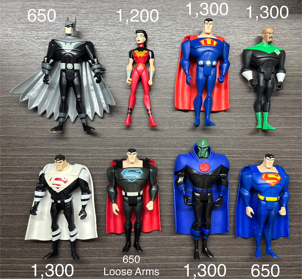 Thumbnail: Justice League Unlimited Figures Batch Two