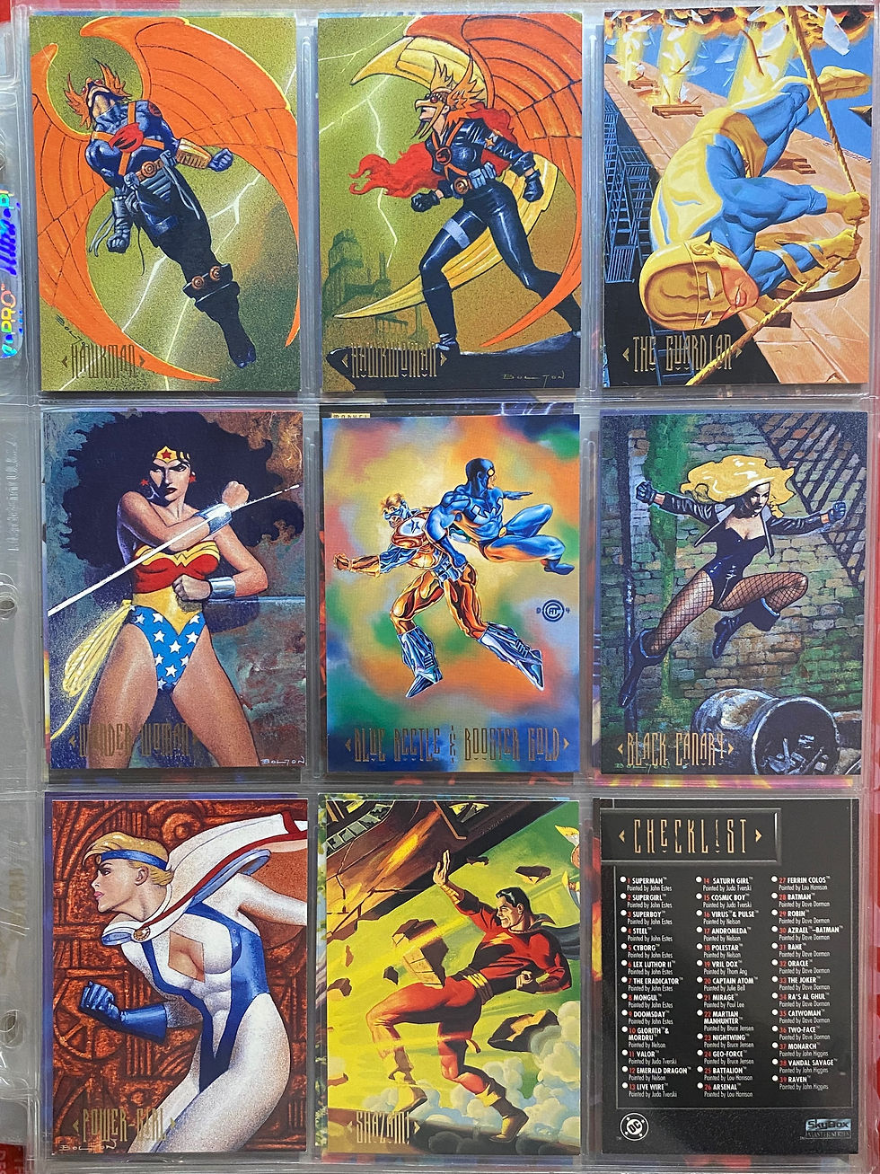Thumbnail: 1994 Skybox DC Master Series Card Set