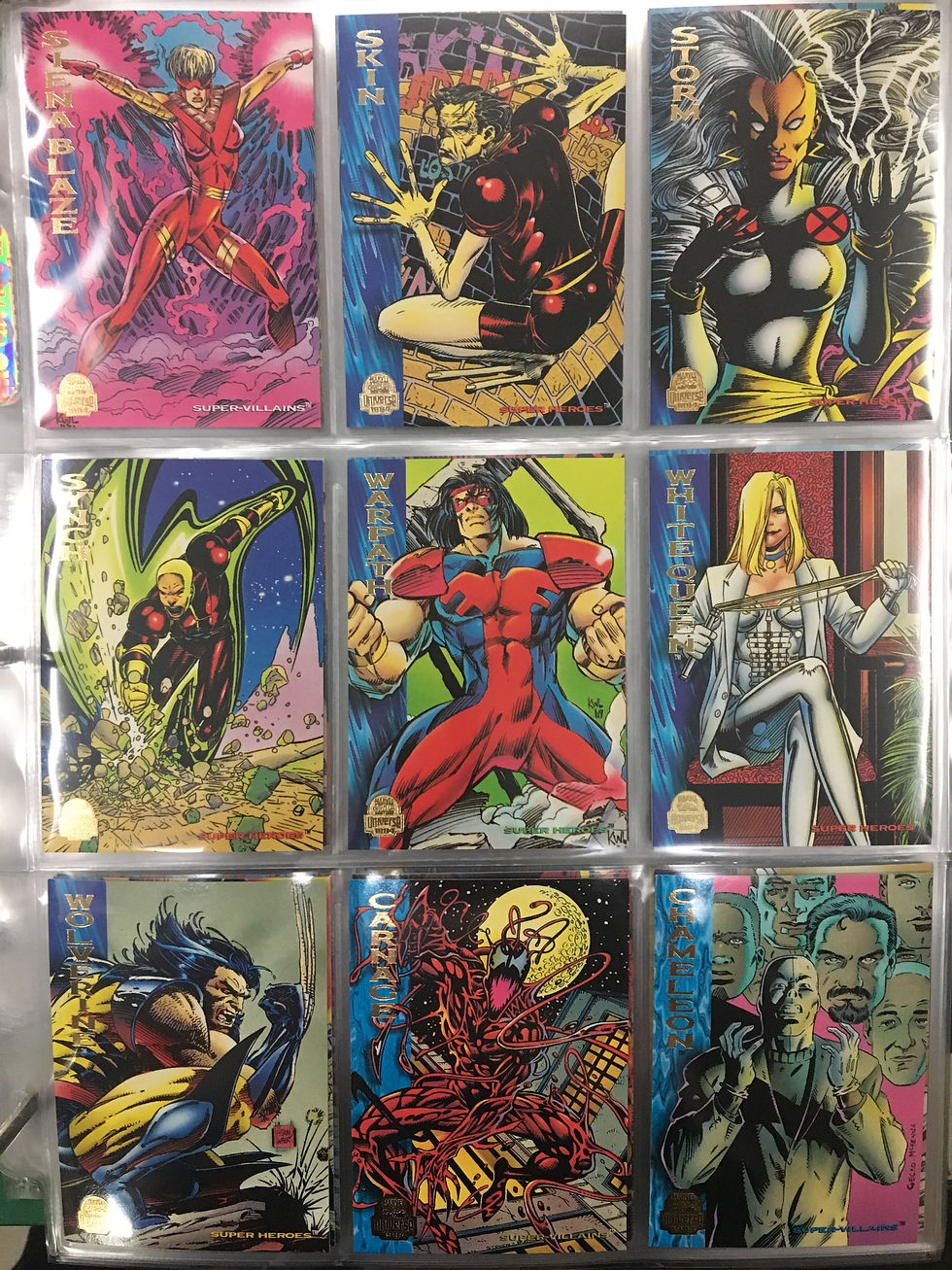 Thumbnail: Marvel Universe Series 5 Card Set