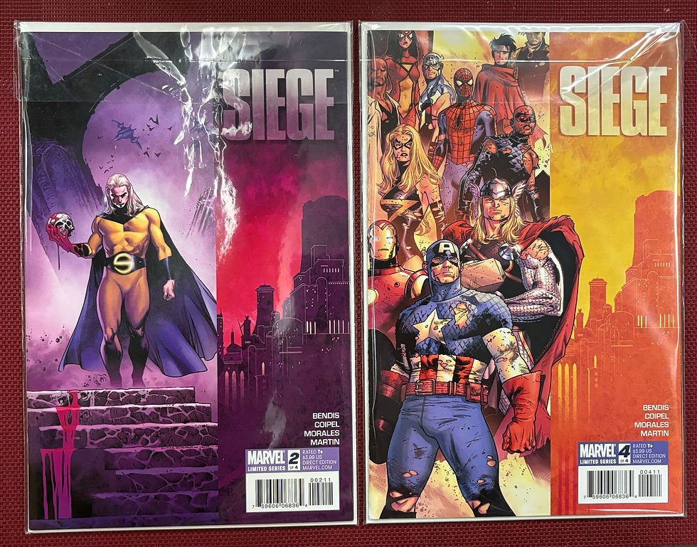 Thumbnail: Marvel Siege Comic Set