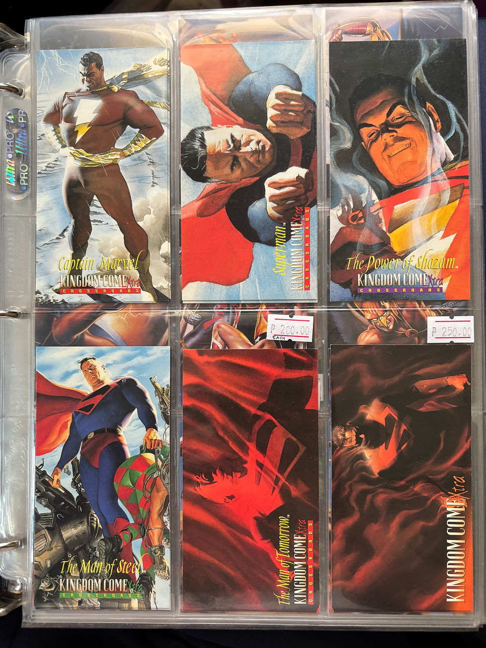 Thumbnail: Marvel/DC Card Inserts Batch 2