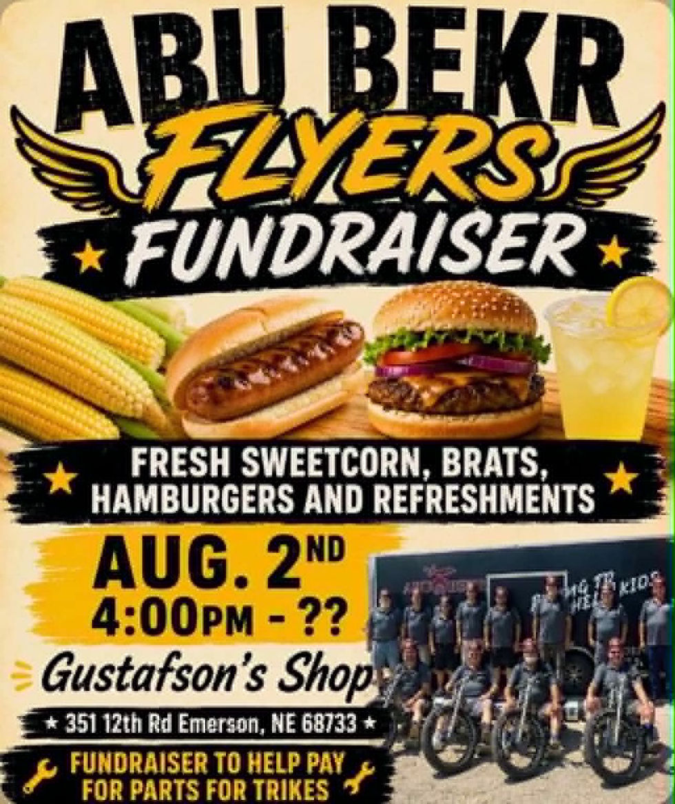 🌽 Abu Bekr Flyers Sweet Corn Fundraiser