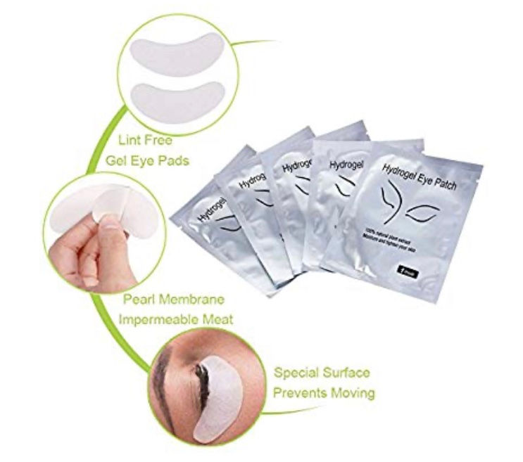 Thumbnail: Eyelash Extension Lint Free Gel Patches