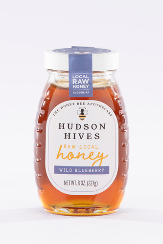 Wild Blueberry Raw Honey | Products | Hudson Hives