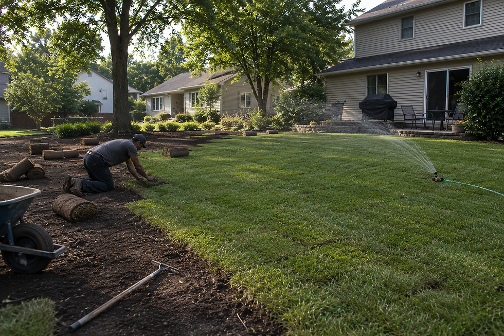Can You Install Sod in July in Eau Claire WI?