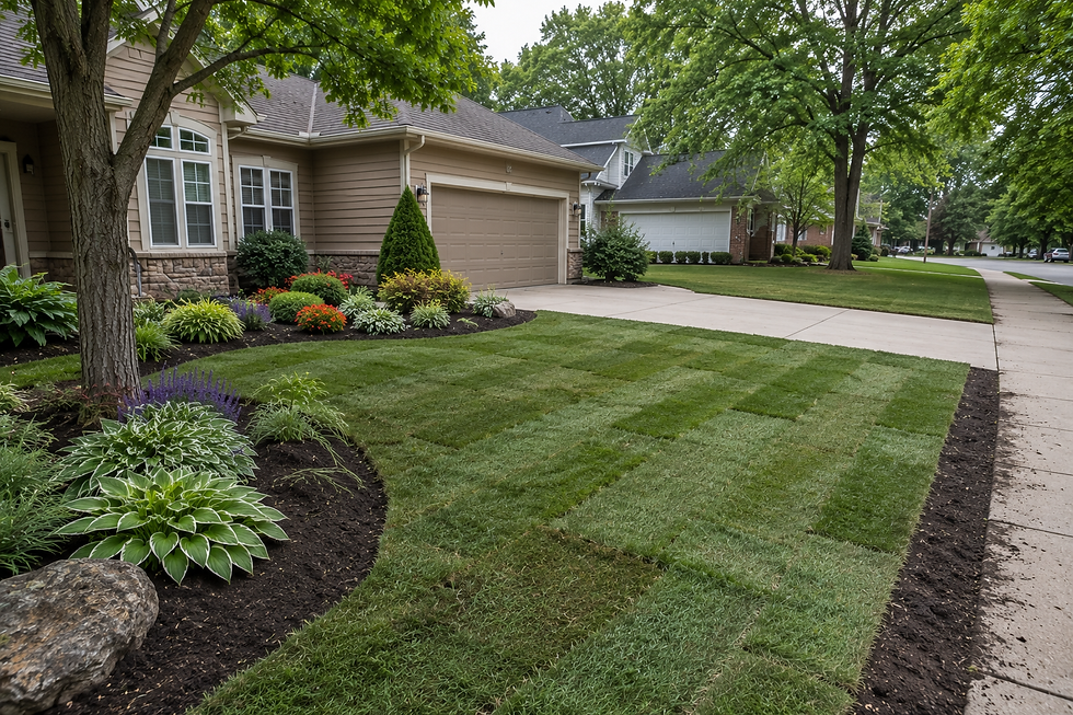 Sod Installation Before Selling Your Home in Rochester MN