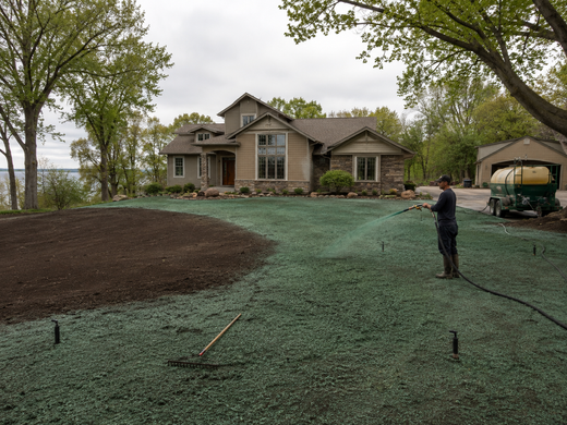 Hydroseeding Cost for 10,000 Sq Ft Lawn in La Crosse WI