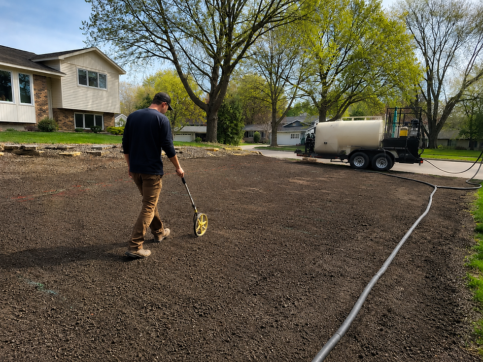 What Is the Best Way to Measure for Hydroseeding in North Mankato MN?