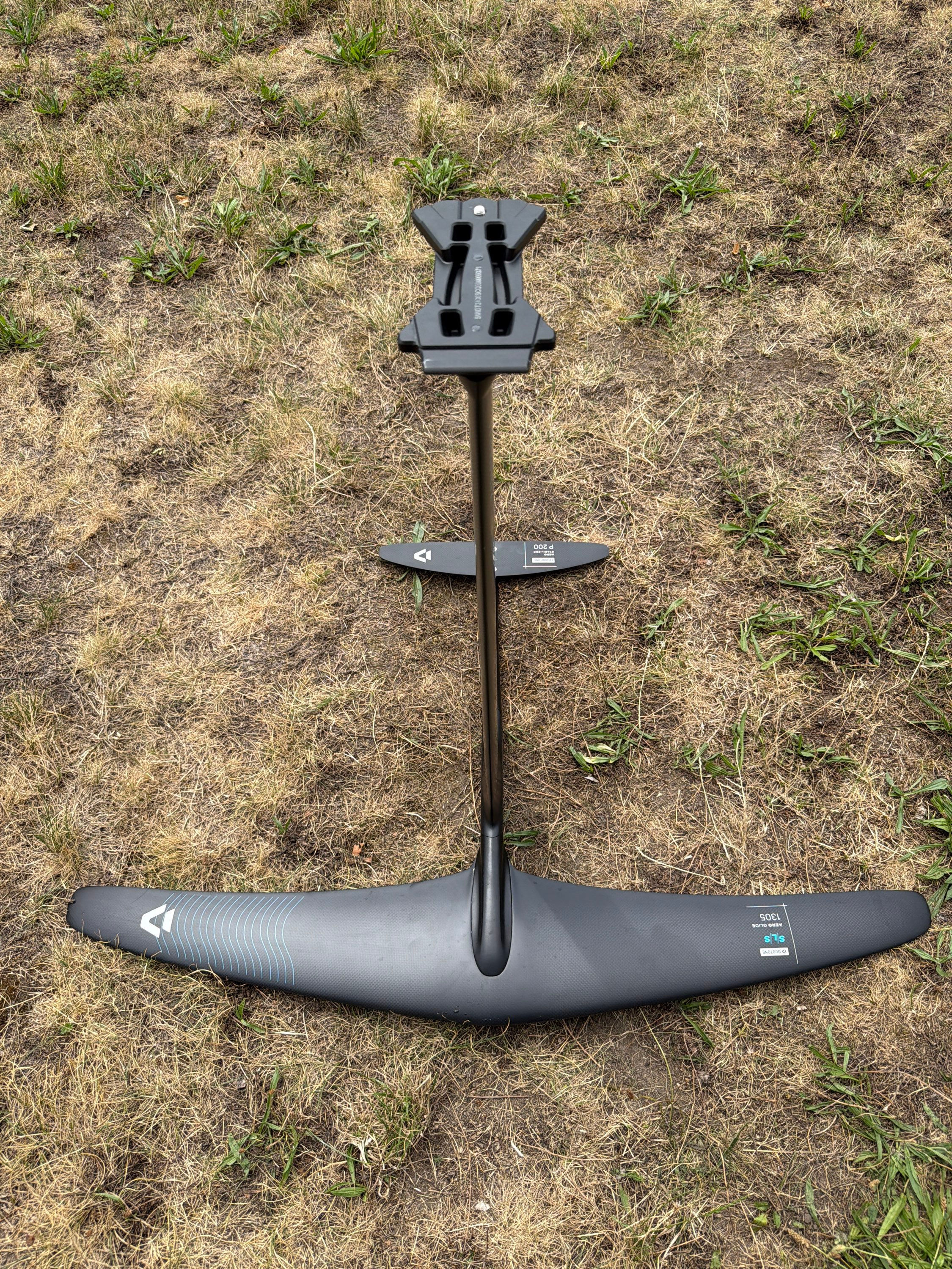 1305 glide foil mit 200 stabilizer, 66 fuselage 75 mast testen 