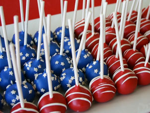 How-To: Labor Day Cake Pops!