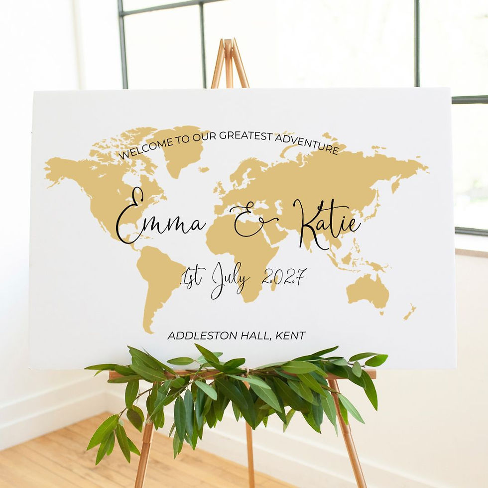 Thumbnail: Travel Theme | Welcome Sign 1