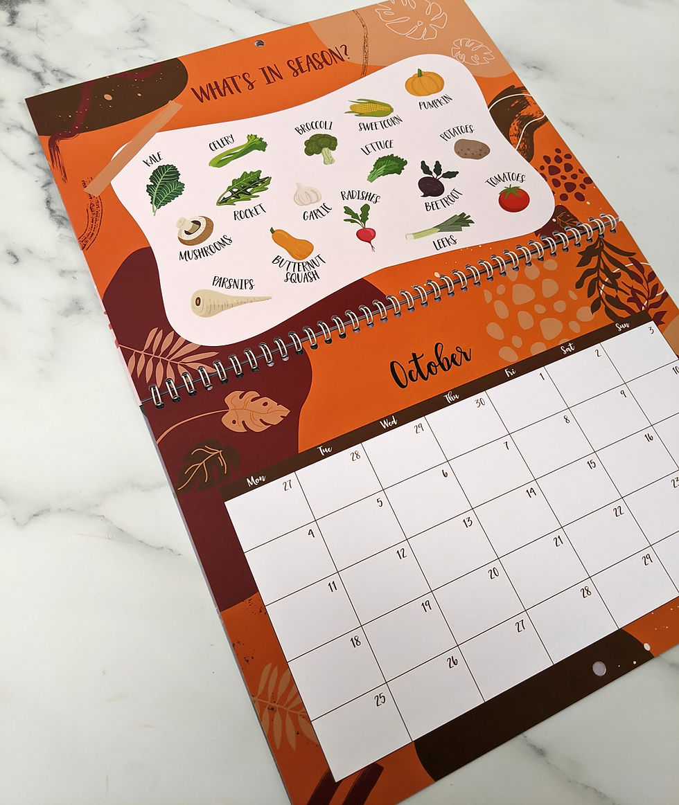 Thumbnail: Seasonal Vegetable 2022 Wall Calendar