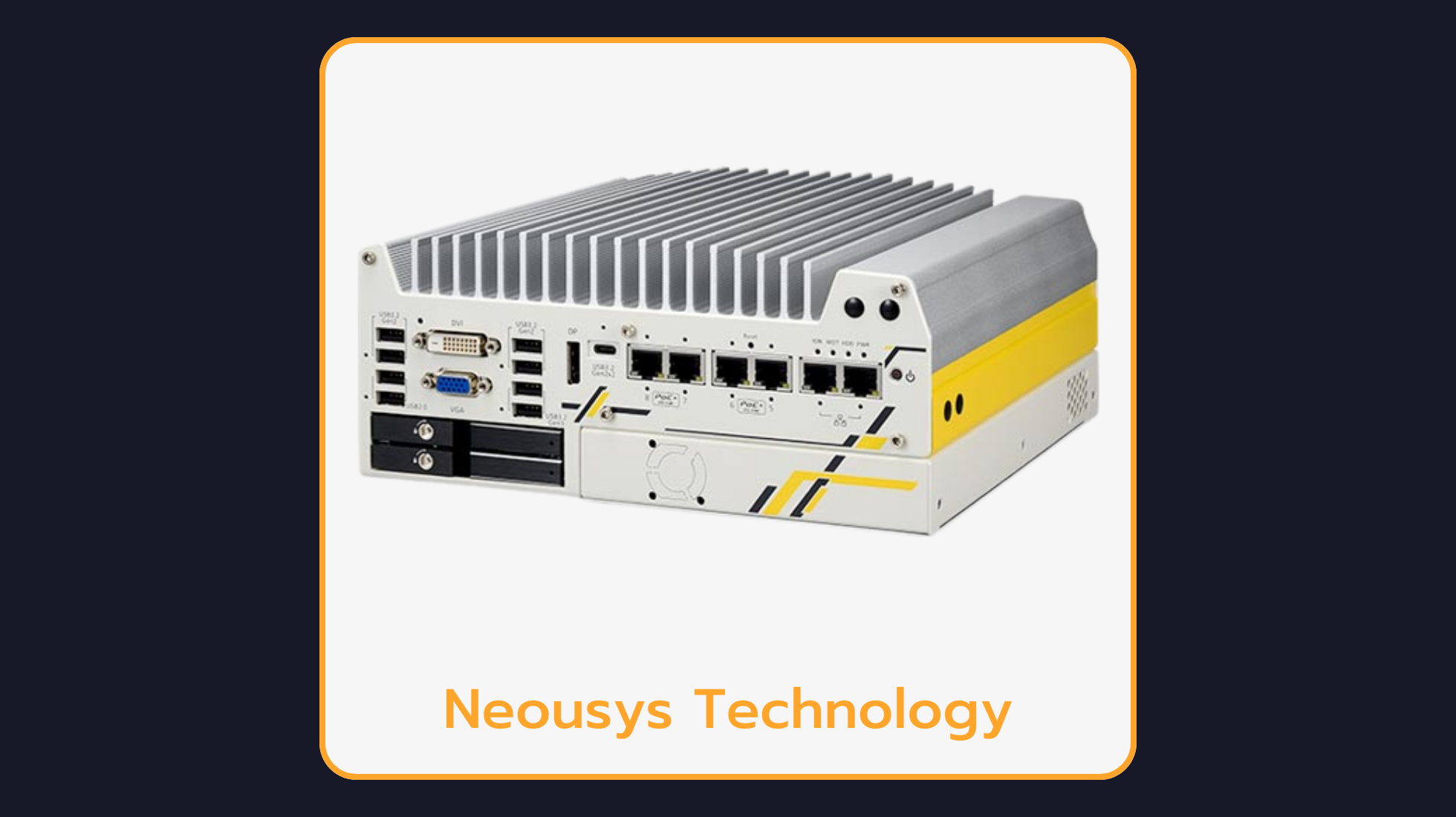 Neousys Technology Nuvo-9200VTC Series: In-Vehicle Rugged Computer