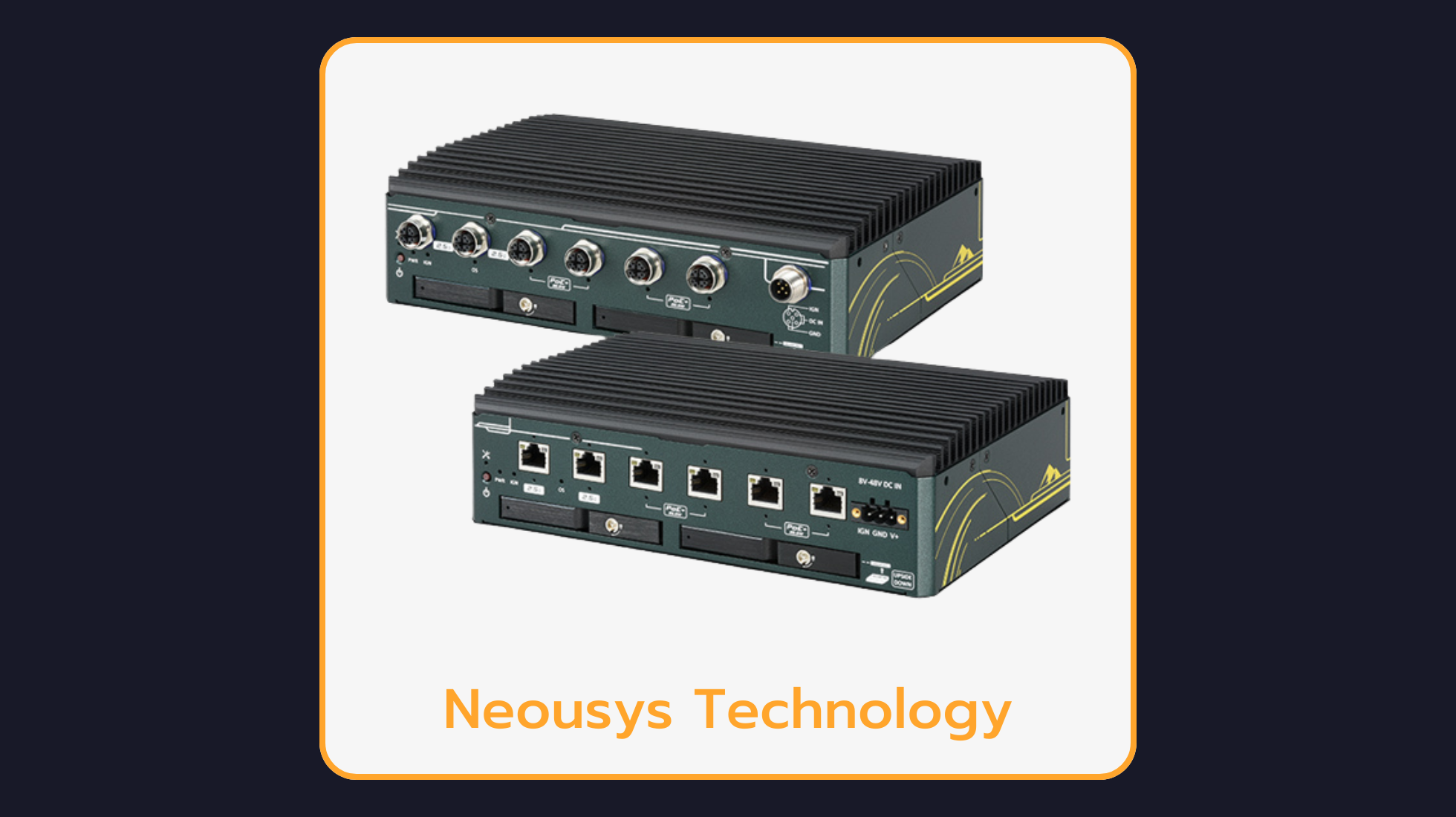 Neousys Technology NRU-220S/NRU-222S: Jetson AGX Orin™ Fanless AI NVR