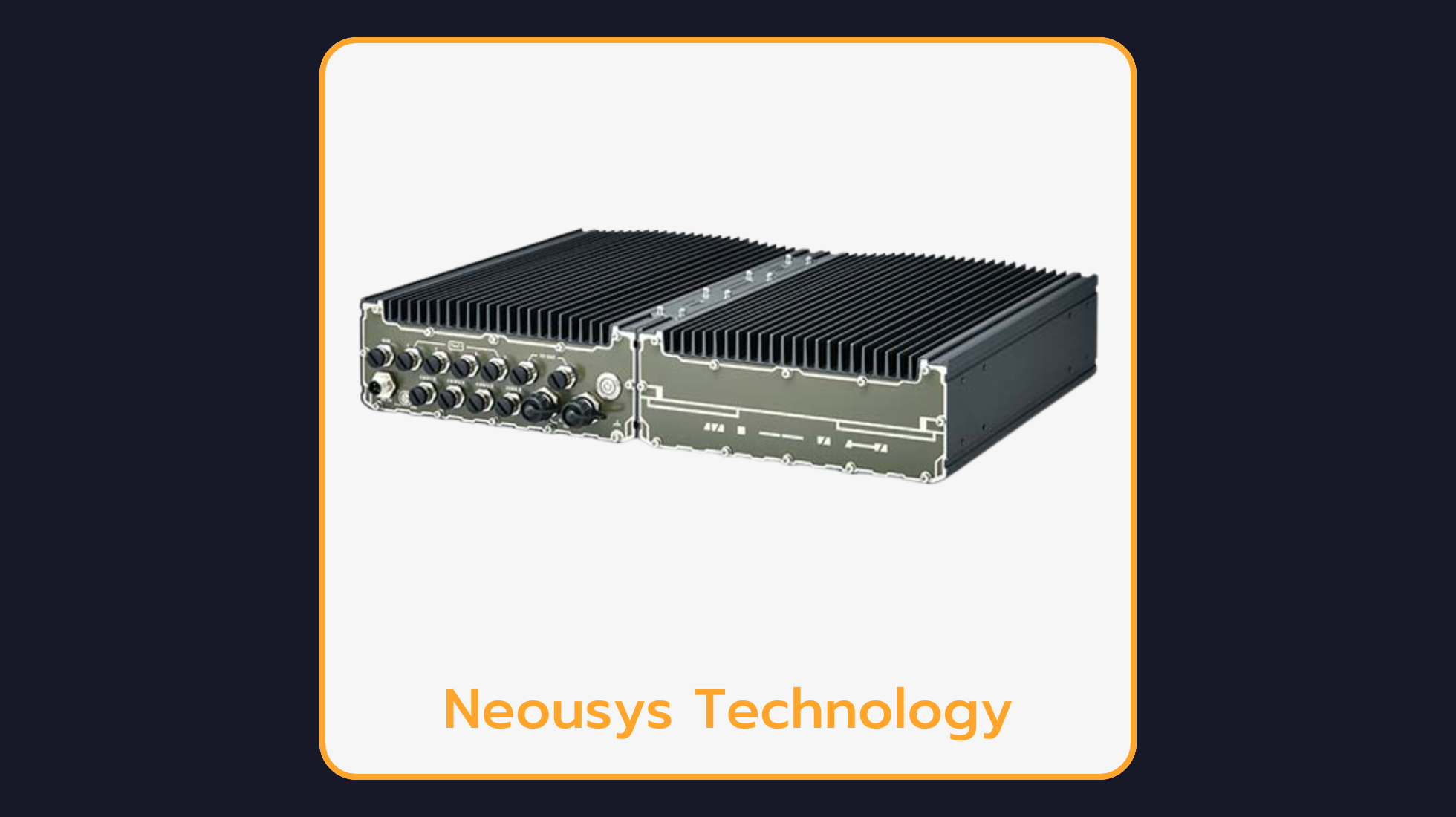 Neousys Technology SEMIL-2000GC Series: NVIDIA® L4 IP69K Waterproof Computer