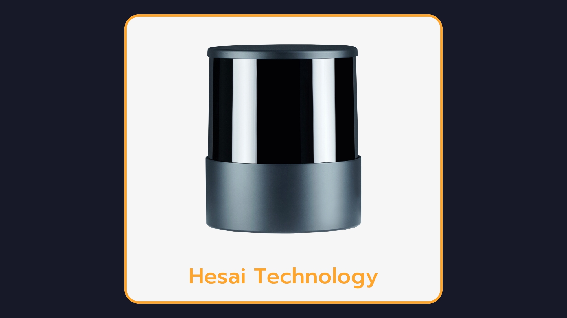 Hesai Technology OT128 Auto-Grade 360° x 40° Long-Range Lidar