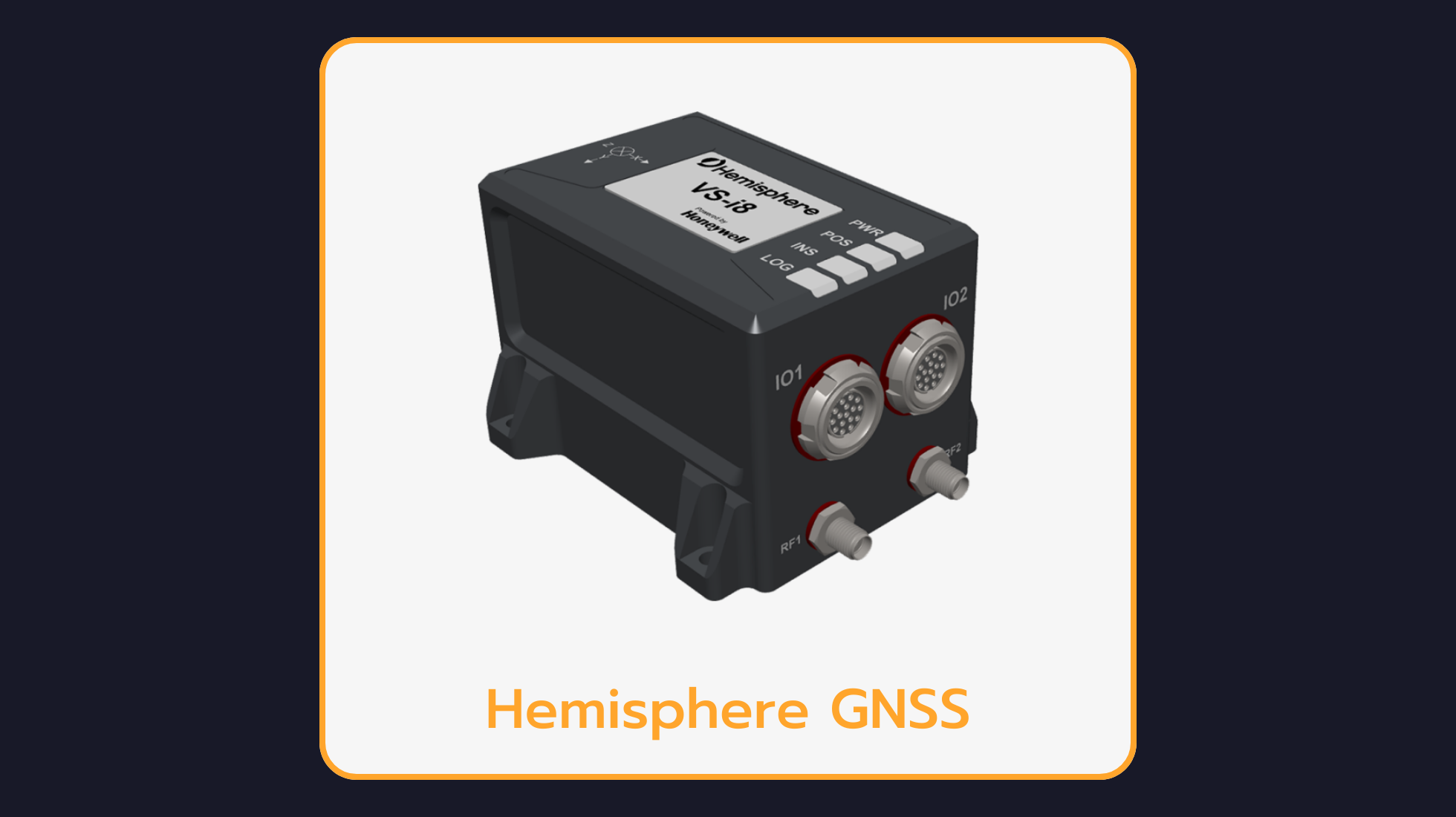 Hemisphere GNSS Vector™ VS-i8 Inertial Navigation System (INS)