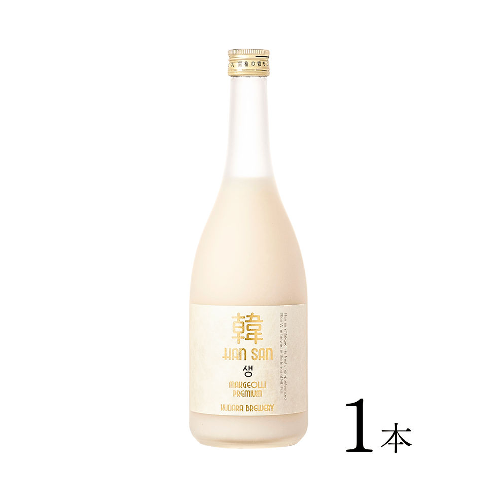 サムネイル： 1本セット 韓さん生マッコリ720ml
