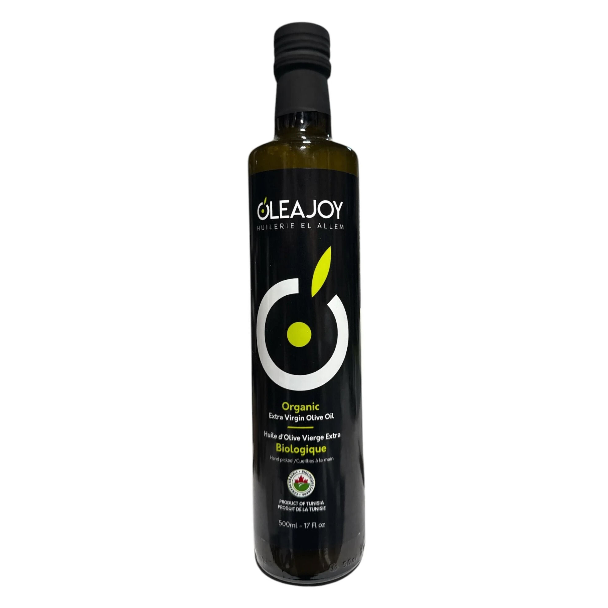 OLEAJOY Organic Extra Virgin Olive Oil (500 ml)