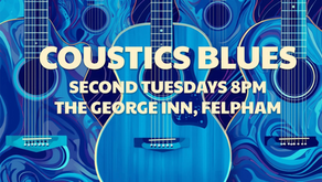 Coustics Blues Guitar Group Logo